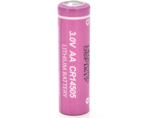 Батарейка CR14505 (size AA), 3.6V 1400mah, 4 pcs in shrink, 1 шт PkCell (CR14505)