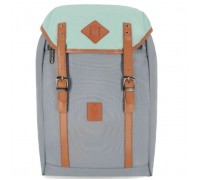 Рюкзак для ноутбука Bagland Successful 17L 299 Grey/Tiffany blue 0050466 (63751154)