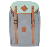 Рюкзак для ноутбука Bagland Successful 17L 299 Grey/Tiffany blue 0050466 (63751154)