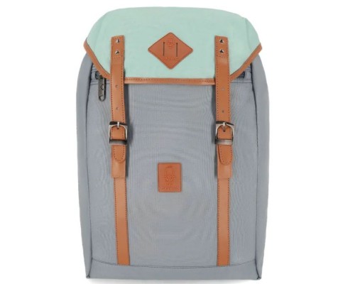 Рюкзак для ноутбука Bagland Successful 17L 299 Grey/Tiffany blue 0050466 (63751154)