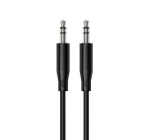 Кабель мультимедійний 3.5mm M to 3.5mm M 1.0m BL26 black BOROFONE (6941991122170)