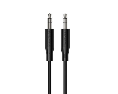 Кабель мультимедійний 3.5mm M to 3.5mm M 1.0m BL26 black BOROFONE (6941991122170)