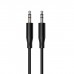 Кабель мультимедійний 3.5mm M to 3.5mm M 1.0m BL26 black BOROFONE (6941991122170)