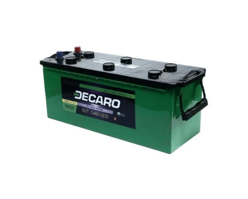 Акумулятор автомобільний DECARO 140Ah-12v MASTER (513х189х217), L, EN900 (6СТ-140 А3 (3) M)