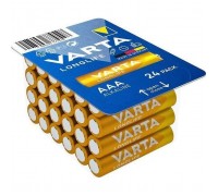 Батарейка Varta AAA Longlife лужна * 24 (04103301134)
