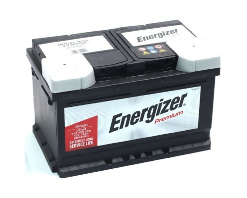Акумулятор автомобільний Energizer 72Ah-12v Premium R, EN680 (572 409 068)