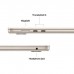Ноутбук Apple MacBook Air 15 M5 A3448 Starlight (MDVF4UA/A)