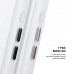 Чохол до мобільного телефона Armorstandart Unit MagCase Apple iPhone 17 Clear Silver + Pink Button Set (ARM90580)