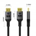 Кабель мультимедійний DisplayPort M to DisplayPort M 3.0m V1.4 8K black ColorWay (CW-CBDP094-BK)