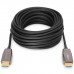 Кабель мультимедійний HDMI M to HDMI M 10m 8K AOC hybrid-fiber black Digitus (AK-330126-100-S)
