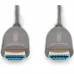Кабель мультимедійний HDMI M to HDMI M 10m 8K AOC hybrid-fiber black Digitus (AK-330126-100-S)