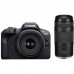 Цифровий фотоапарат Canon EOS R100 + 18-45 IS STM + 75-300 IS STM (6052C121)