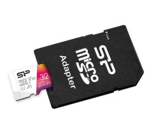 Карта пам'яті Silicon Power 32GB microSD class10 UHS-I A1 V10 Elite COLOR (SP032GBSTHBV1V20SP)