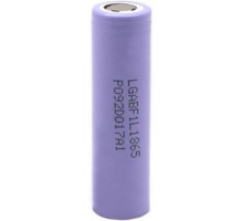 Акумулятор 18650 3350mAh, 4.875A, 4.2/3.7/2.5V, Purple LG (INR18650 F1L)
