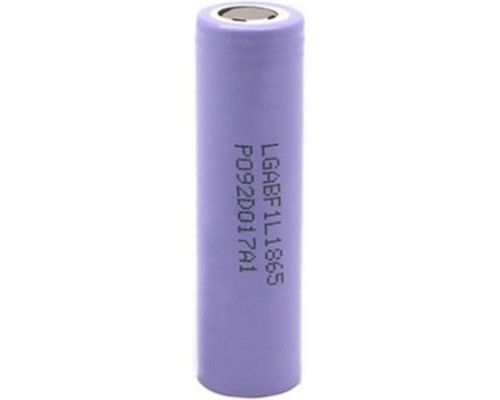 Акумулятор 18650 3350mAh, 4.875A, 4.2/3.7/2.5V, Purple LG (INR18650 F1L)