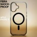 Чохол до мобільного телефона BeCover FIBRA Shock-Proof MagSafe Apple iPhone 17 Clay (715441)