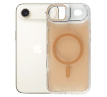 Чохол до мобільного телефона BeCover FIBRA Star Shine MagSafe Apple iPhone 17 Air Desert Gold (715419)