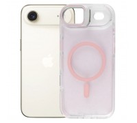 Чохол до мобільного телефона BeCover FIBRA Star Shine MagSafe Apple iPhone 17 Air Light Pink (715421)