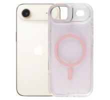Чохол до мобільного телефона BeCover FIBRA Star Shine MagSafe Apple iPhone 17 Air Light Pink (715421)