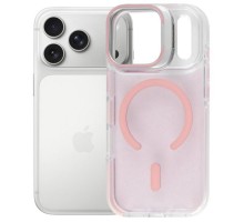 Чохол до мобільного телефона BeCover FIBRA Star Shine MagSafe Apple iPhone 17 Pro Light Pink (715428)