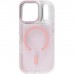 Чохол до мобільного телефона BeCover FIBRA Star Shine MagSafe Apple iPhone 17 Pro Light Pink (715428)