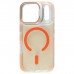 Чохол до мобільного телефона BeCover FIBRA Star Shine MagSafe Apple iPhone 17 Pro Orange (715429)