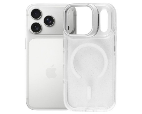 Чохол до мобільного телефона BeCover FIBRA Star Shine MagSafe Apple iPhone 17 Pro White (715431)