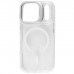 Чохол до мобільного телефона BeCover FIBRA Star Shine MagSafe Apple iPhone 17 Pro White (715431)