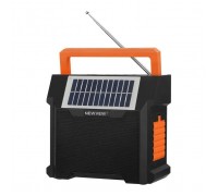Акустична система NEWVEW NV-9153 Solar Panel/BT/USB/TF/FM Orange (NWVW-NV-9153-OR)