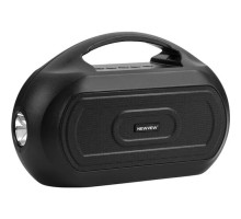 Акустична система NEWVEW NV-V50 Solar Panel/BT/USB/TF/FM/AUX Black (NWVW-NV-V50-BK)