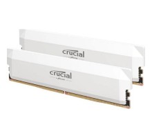 Модуль пам'яті для комп'ютера DDR5 64GB (2x32GB) 6000 MHz Crucial Pro Wite Micron (CP2K32G60C40U5W)