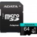Карта пам'яті ADATA 64GB microSD class 10 UHS-I U3 V30 A2 Premier Pro SD 6.0 (AUSDX64GUI3V30SA2-RA1)