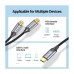 Кабель мультимедійний USB-C M to 2xRCA F 0.5m black Vention (BGVHD)