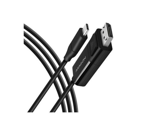 Кабель мультимедійний USB-C to DisplayPort M 1.8m 4K60Hz black AXAGON (RVC-DPC)