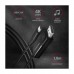 Кабель мультимедійний USB-C to DisplayPort M 1.8m 4K60Hz black AXAGON (RVC-DPC)