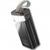 Батарея універсальна HOCO 30000mAh Plentiful 22.5W, built-in cables, LED, Black (DB58 / 715030)
