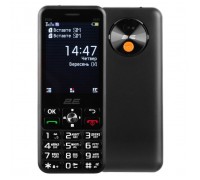 Мобільний телефон 2E E280 2025 Black + Батарея (794300868957)