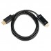 Кабель мультимедійний DisplayPort M to HDMI M 5.0m 8K/4K black Atcom (50100)