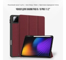 Чохол до планшета BeCover Flexible TPU Mate Xiaomi Pad 8 / 8 Pro 11.2" Red Wine (715628)