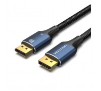 Кабель мультимедійний DisplayPort M to DisplayPort M 5.0m 8K60Hz blue Vention (HCELJ)