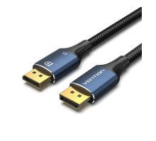 Кабель мультимедійний DisplayPort M to DisplayPort M 5.0m 8K60Hz blue Vention (HCELJ)