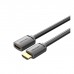 Кабель мультимедійний HDMI M to HDMI F 0.5m 4K60Hz black Vention (AHCBD)