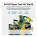 Кабель мультимедійний HDMI M to HDMI F 0.5m 4K60Hz black Vention (AHCBD)