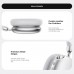 Навушники Havit H670BT Space S1 ANC Silver (6939119093488)