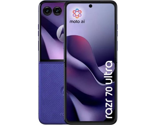 Мобільний телефон Motorola Razr 70 Ultra 16/512GB Orient Blue (PBB20002PL)