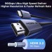 Кабель мультимедійний HDMI M to HDMI M 2.0m V2.2 16K60Hz 96Gbps braided black Ugreen (65900)