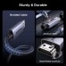 Кабель мультимедійний HDMI M to HDMI M 2.0m V2.2 16K60Hz 96Gbps braided black Ugreen (65900)