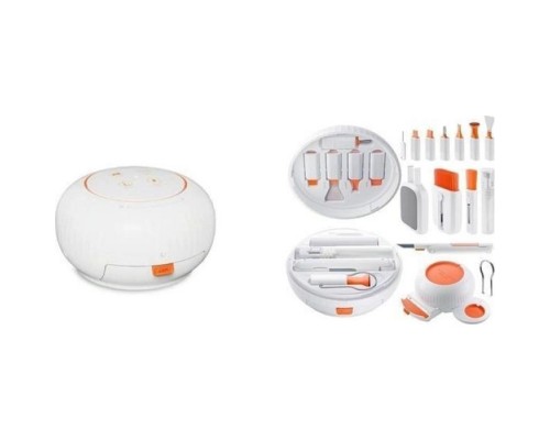 Універсальний чистячий набір 2E Multifinctional cleaning kit 24in1 white-orange (2E-SK24IN1)