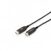 Кабель мультимедійний HDMI M to HDMI M 40.0m V2.1 8K60Hz AOC 48Gbps black Digitus (AK-330126-400-S)