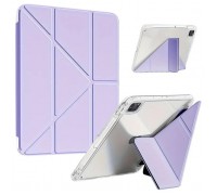 Чохол до планшета BeCover Ultra Slim Origami Transparent Apple iPad Pro 11" M5 2025 Purple (715957)